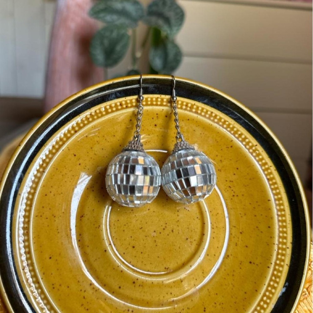 Disco Ball Earrings